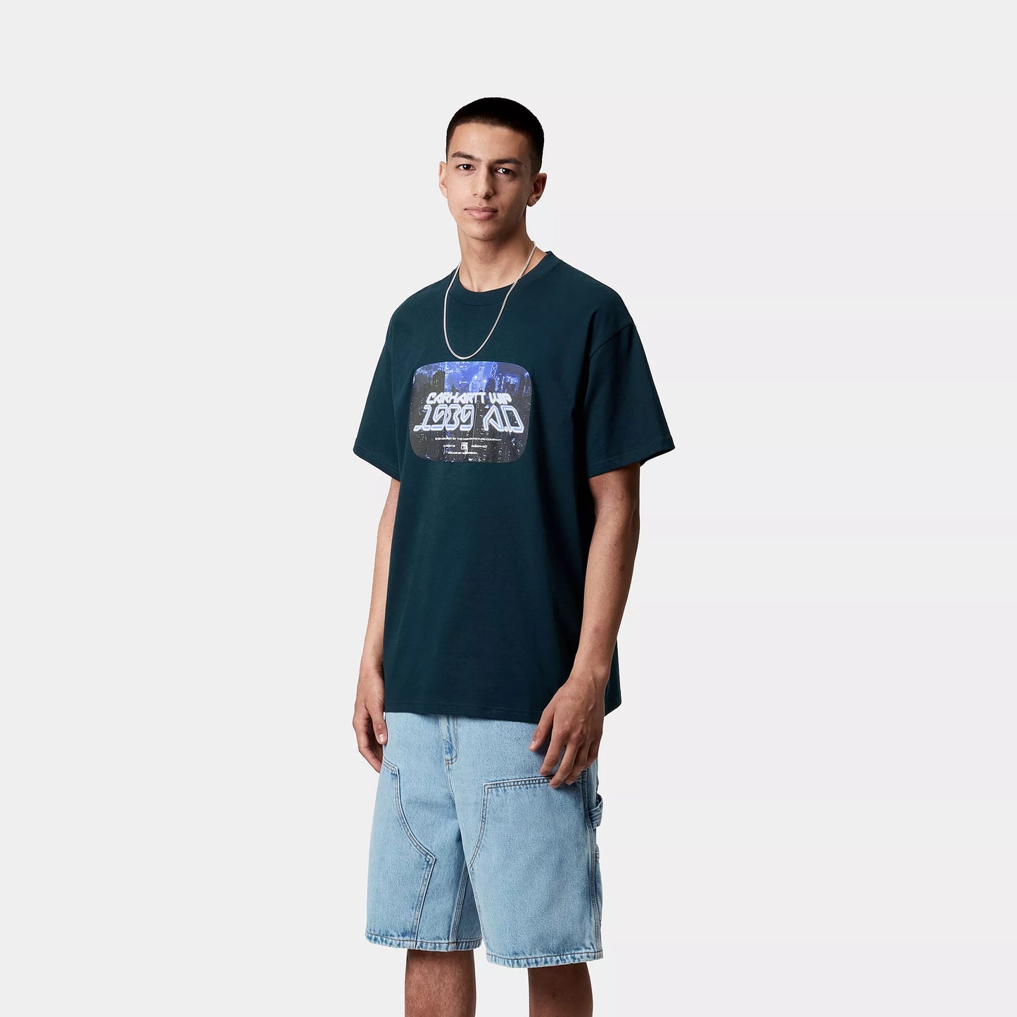 S/S Greatest Flicks T-Shirt Deep Lagoon