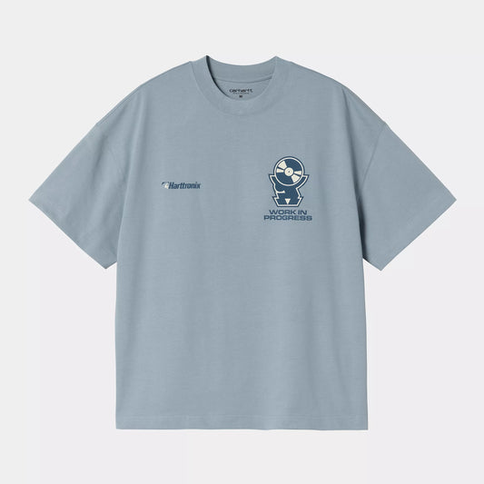 S/S Harttronix T-Shirt Frosted Blue