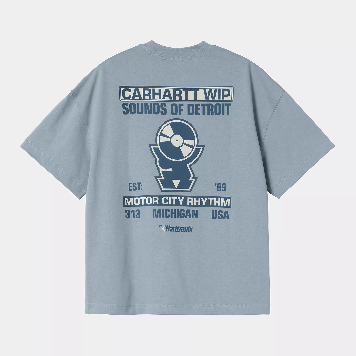 S/S Harttronix T-Shirt Frosted Blue