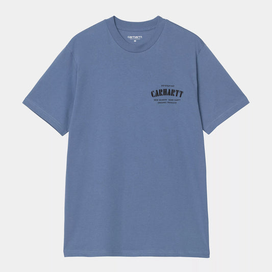 S/S Catalogue Logo T-Shirt Blue Iris