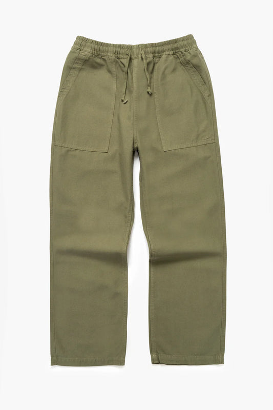 Canvas Chef Pants Olive