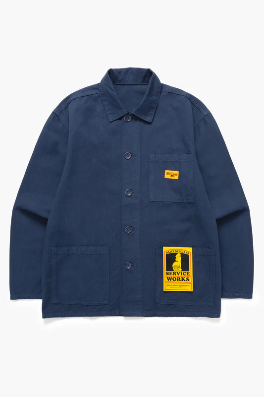 Canvas Chore Shirt Navy