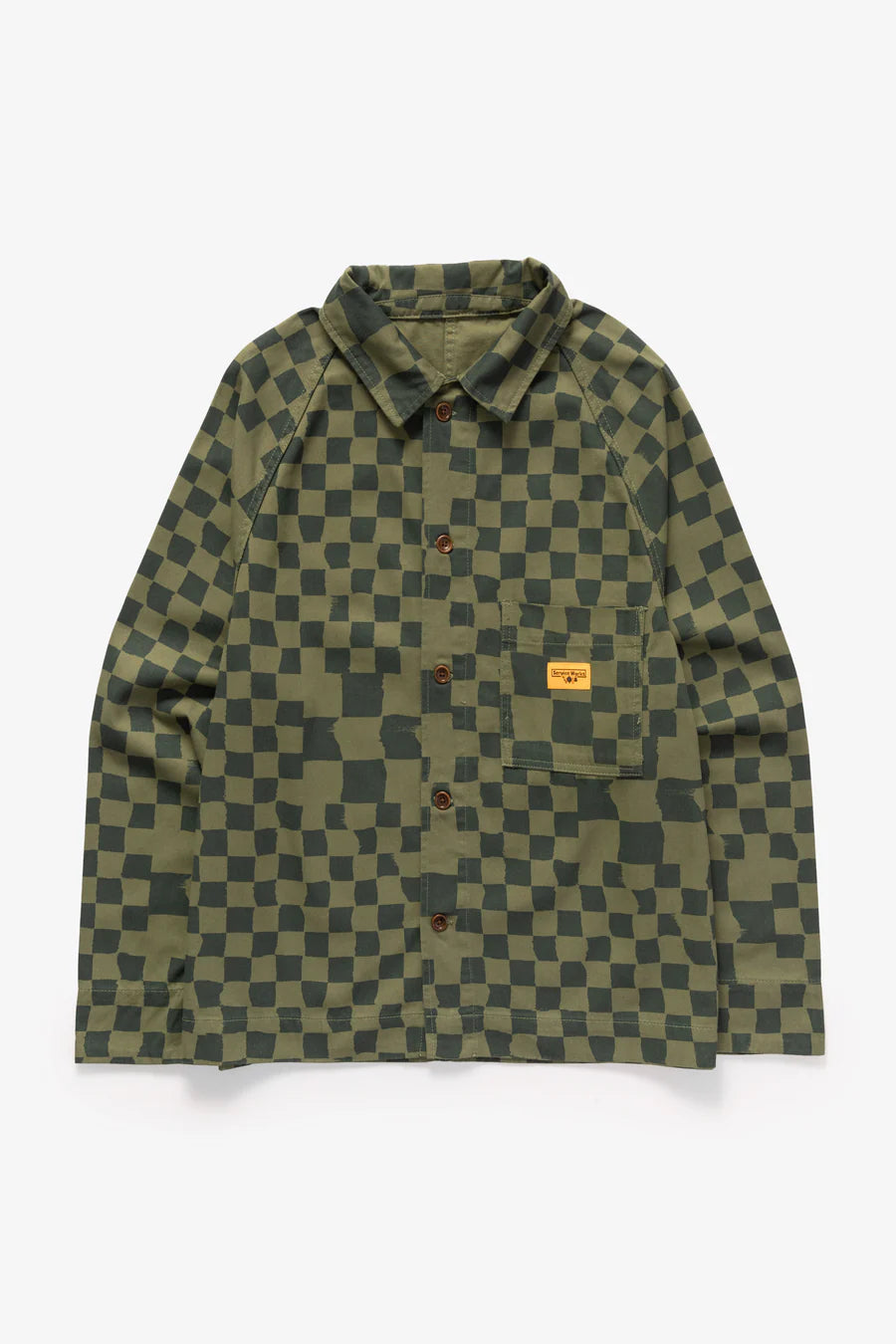 Drill Printed Foh Olive