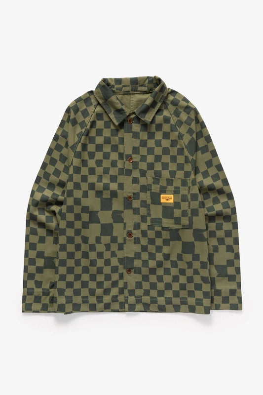 Drill Printed Foh Olive