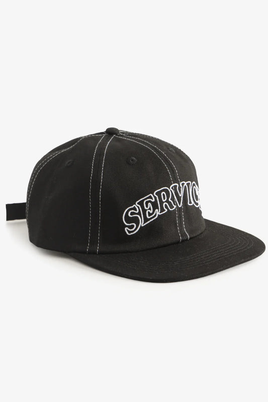 Arch Logo Contrast Stitch Black