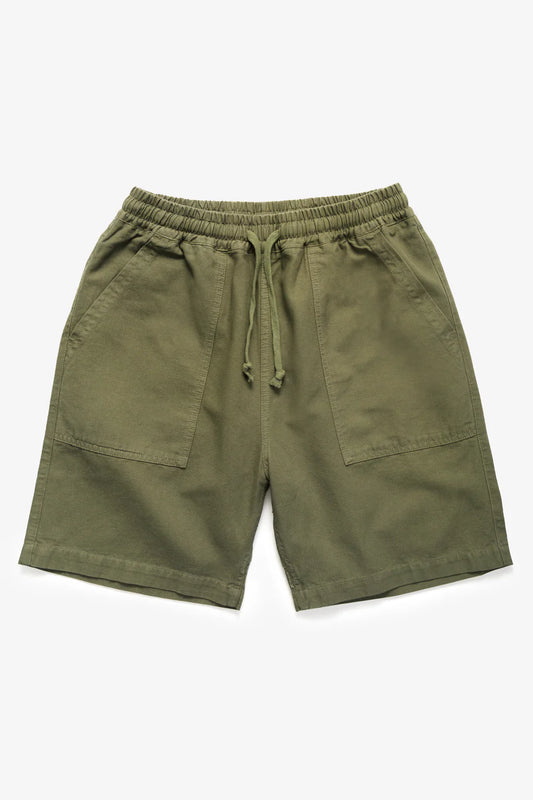 Canvas Chef Short Olive
