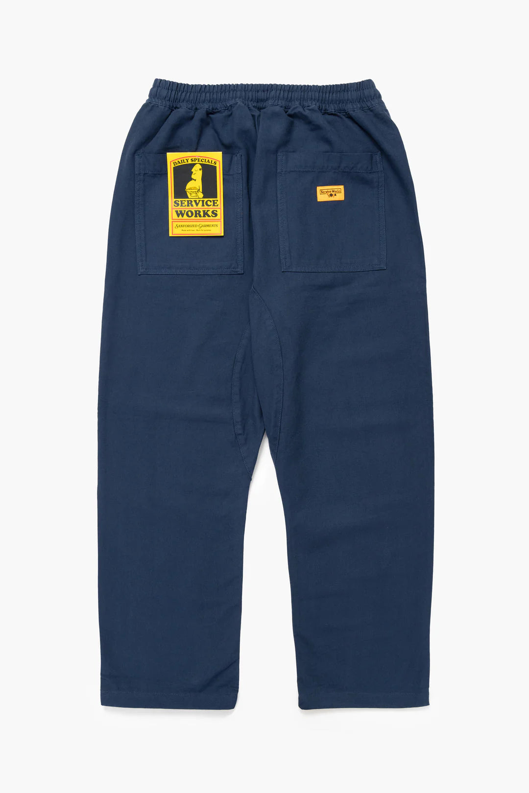 Canvas Chef Pants Navy