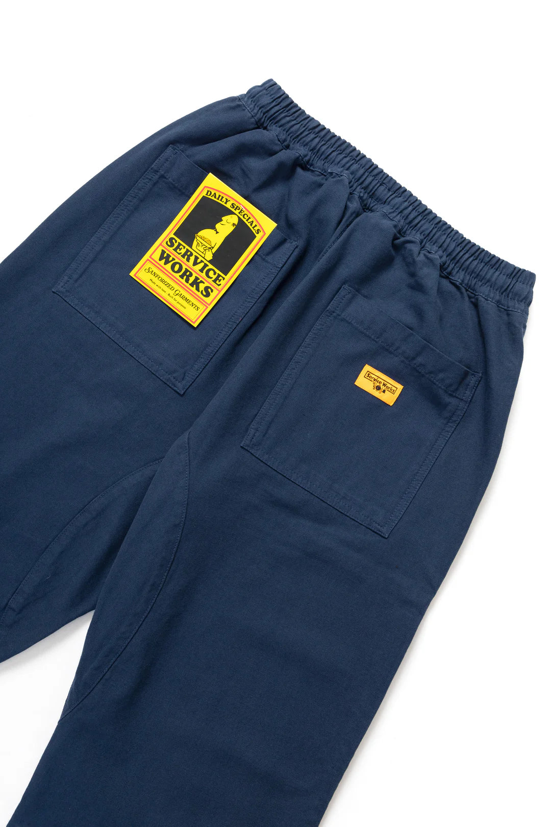 Canvas Chef Pants Navy