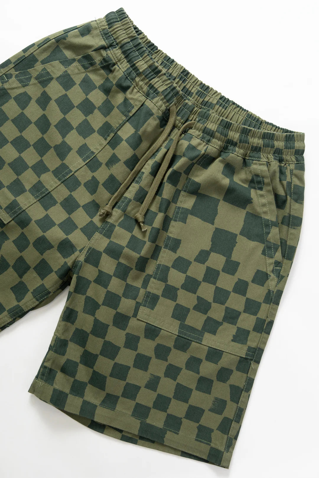 Printed Chef Short Olive