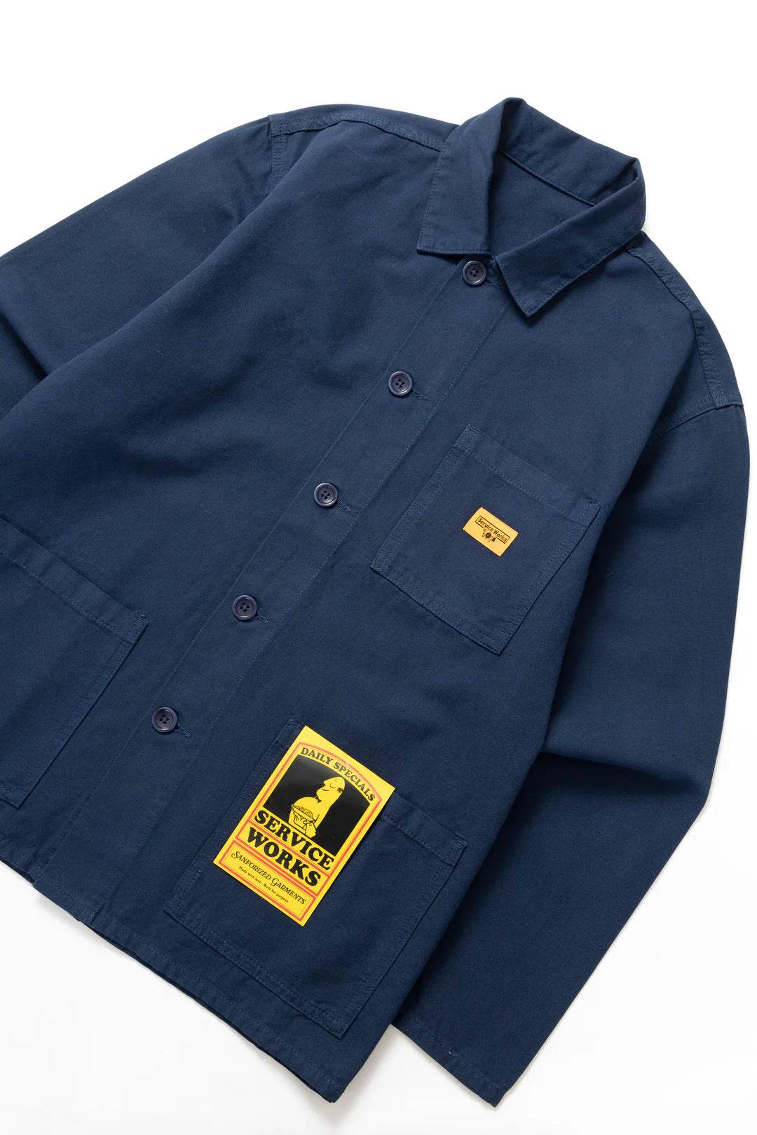 Canvas Chore Shirt Navy