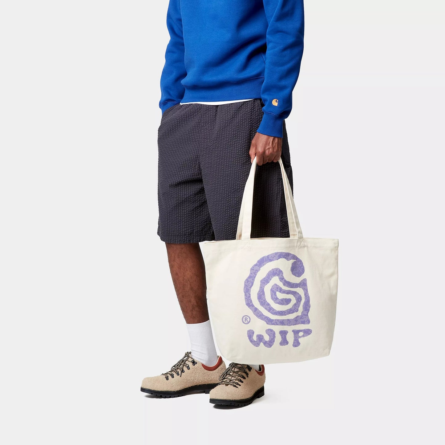 Graphic Tote Helix Print