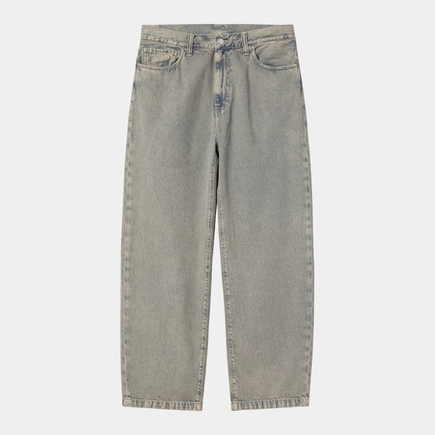 Landon Pant Blue/Leather