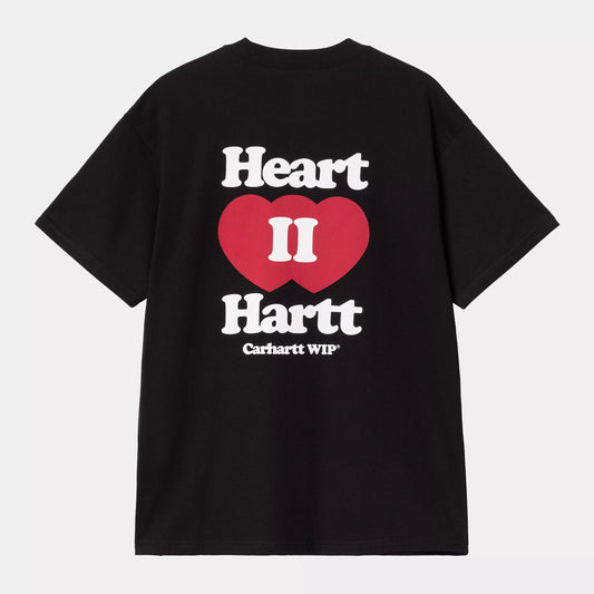S/S Heart II Hartt T-Shirt Black