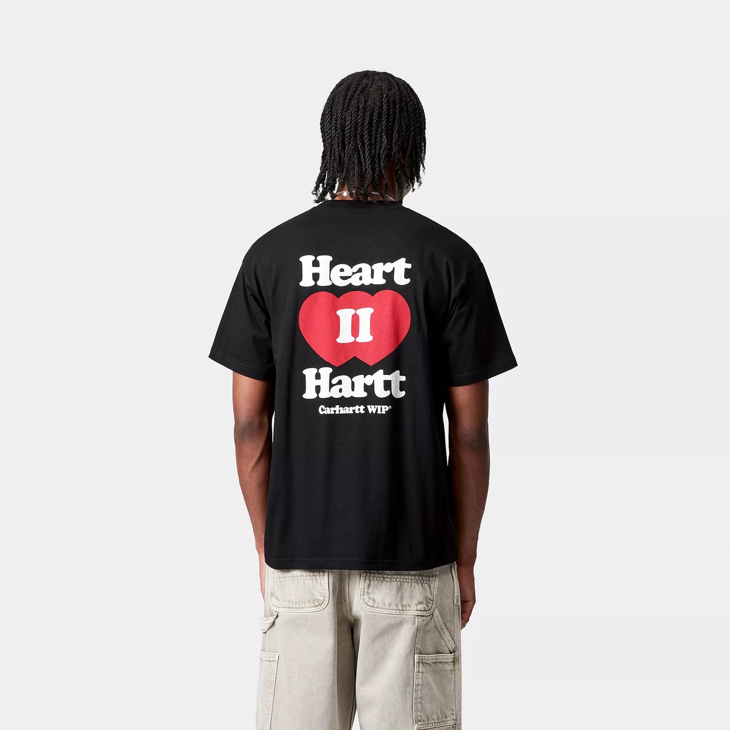 S/S Heart II Hartt T-Shirt Black