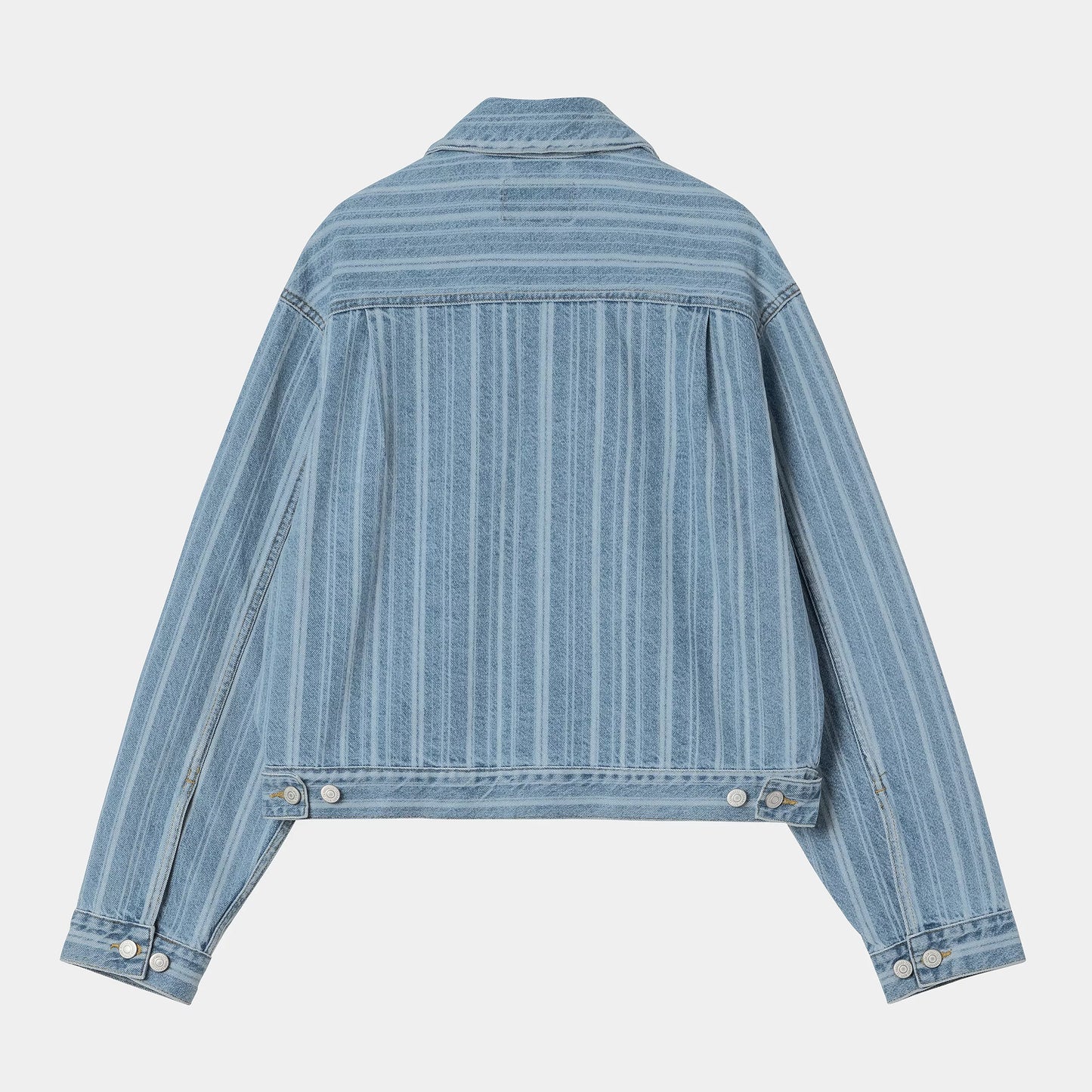 W Rylan Jacket Stripe Blue Stone Bleached