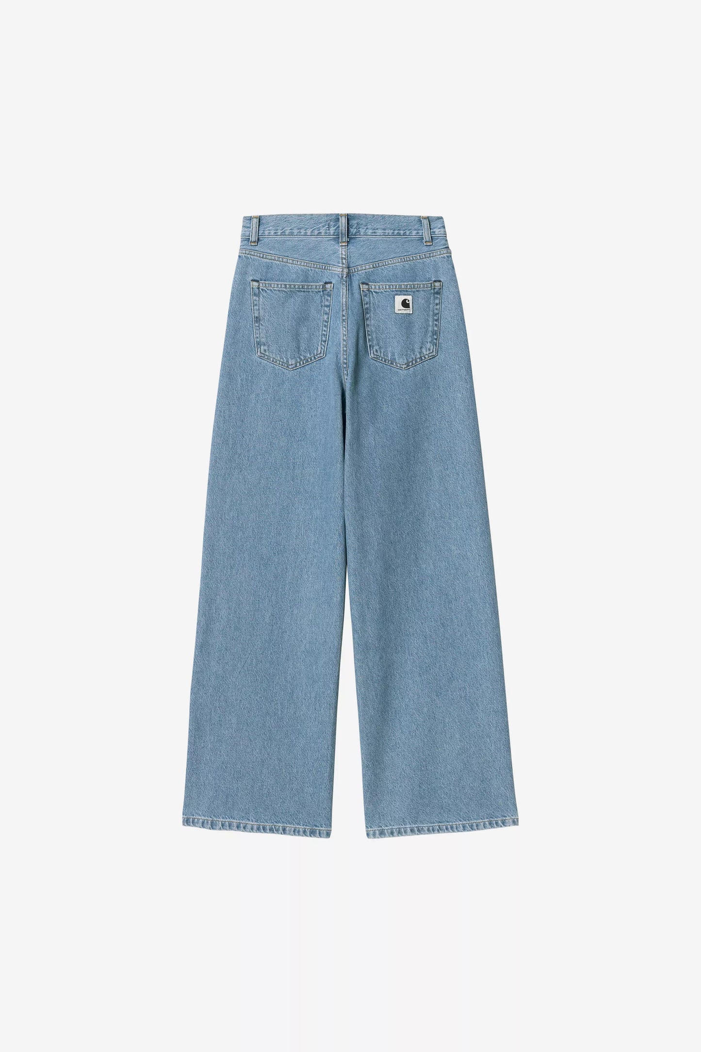 W Jane Pant Blue Heavy Stone Washed