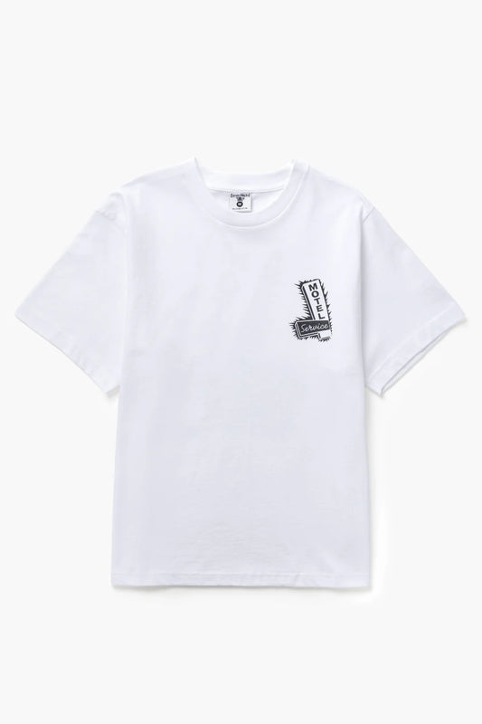 Motel Tee White
