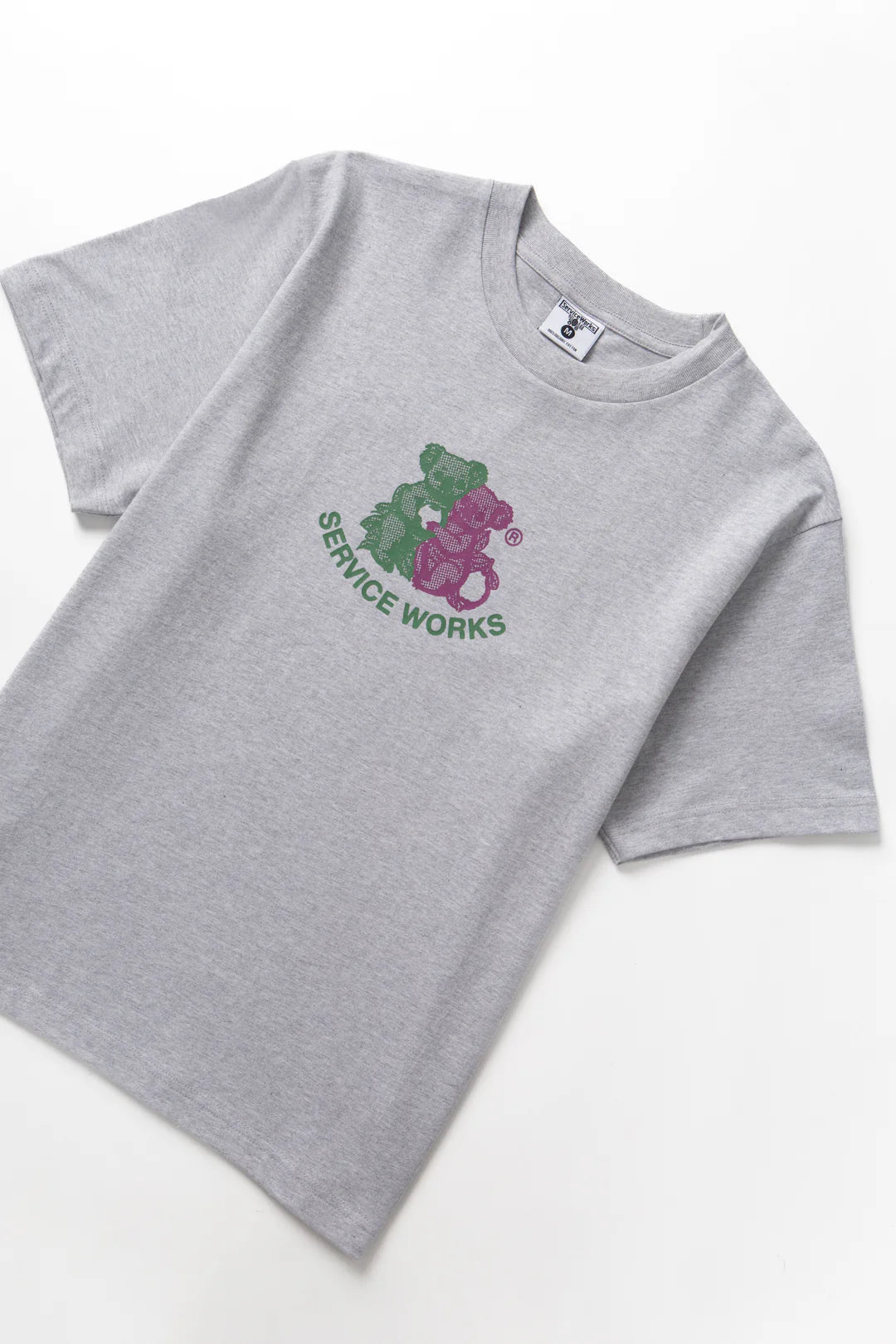 Family Fruit Tee Heather Grey