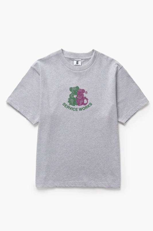 Family Fruit Tee Heather Grey