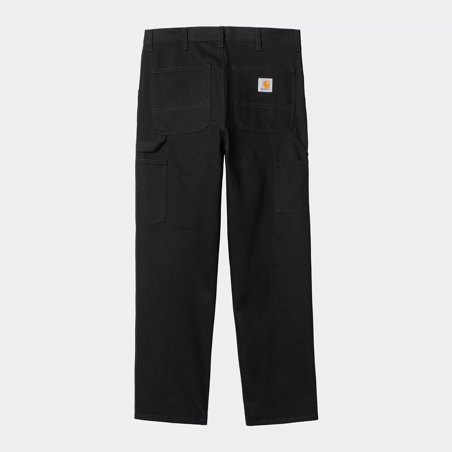 Single Knee Pant Black Rinsed