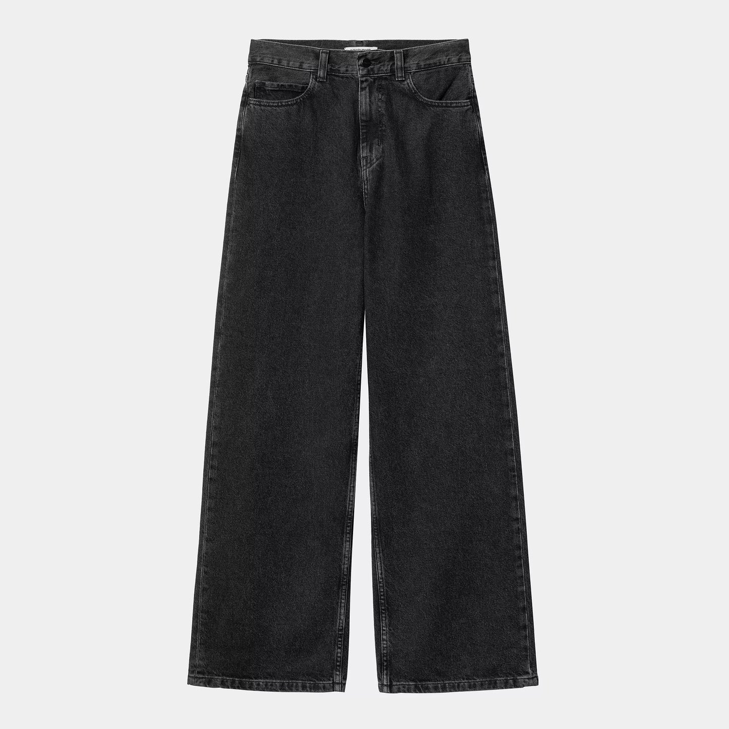 W Jane Pant Black Heavy Stone Wash